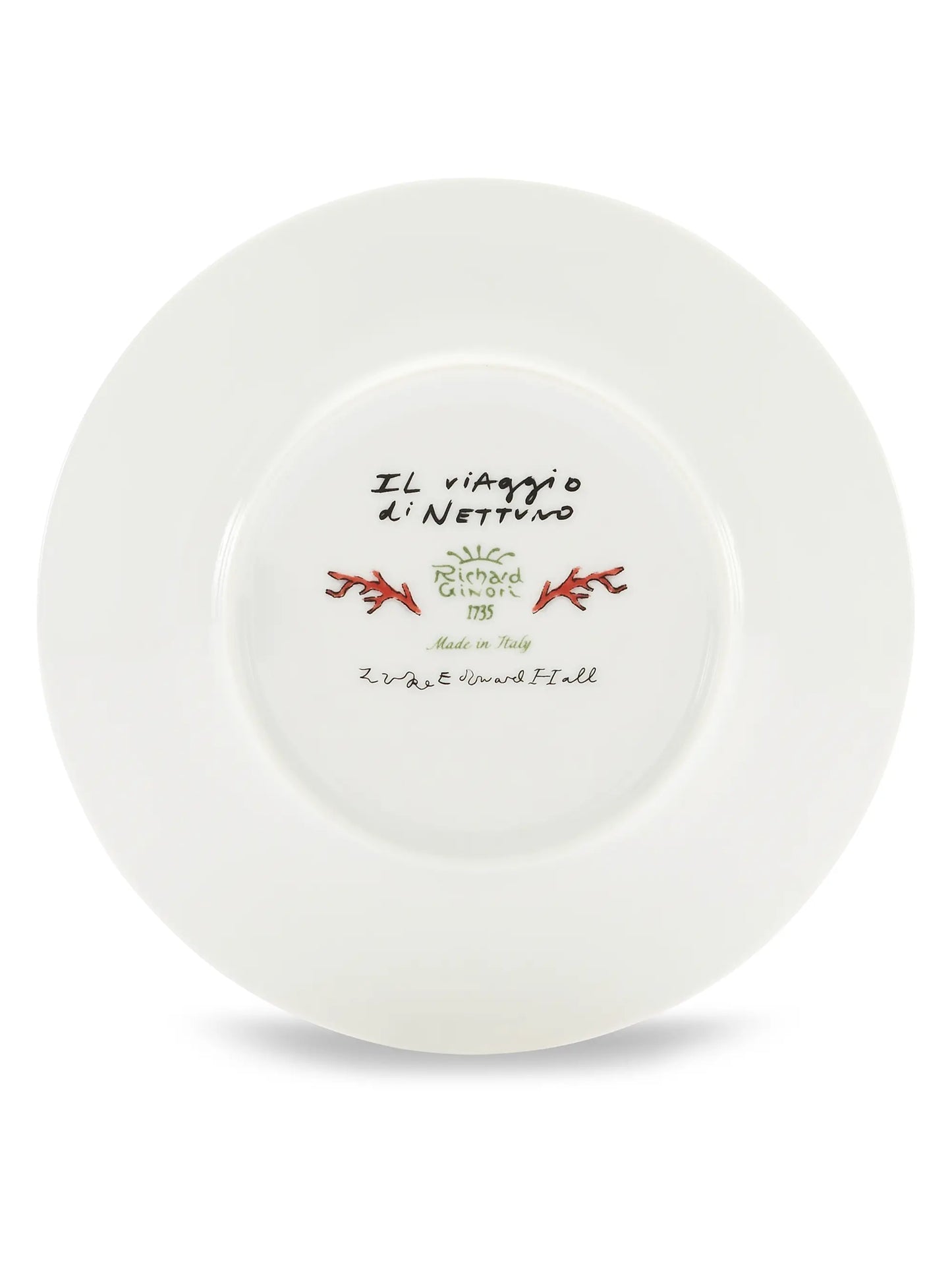 Celeste Giallo Flat Bread Plate