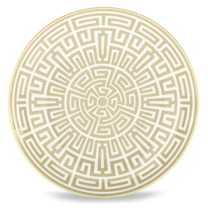 Labirinto Flat Porcelain Plate