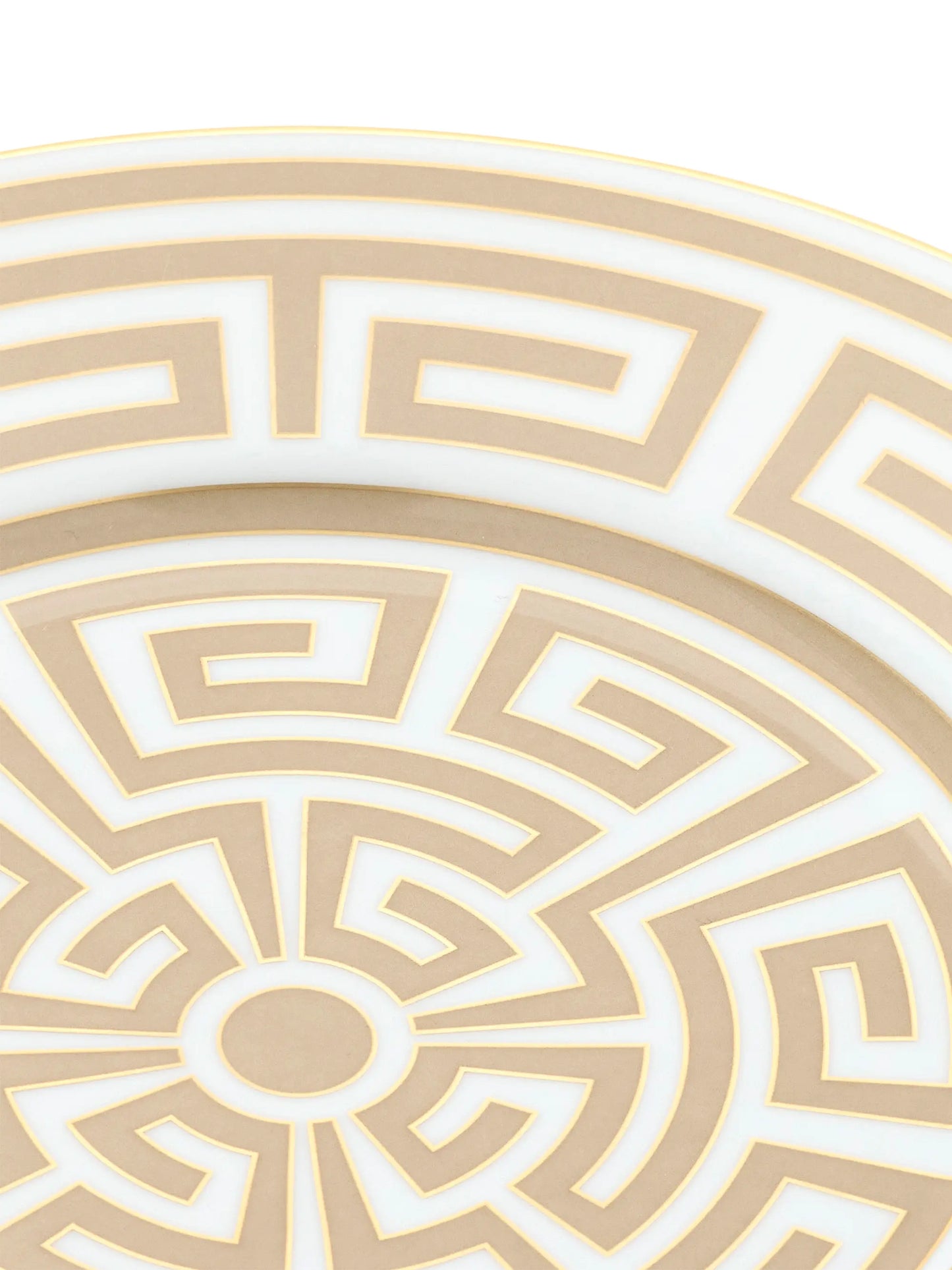 Labirinto Flat Porcelain Plate