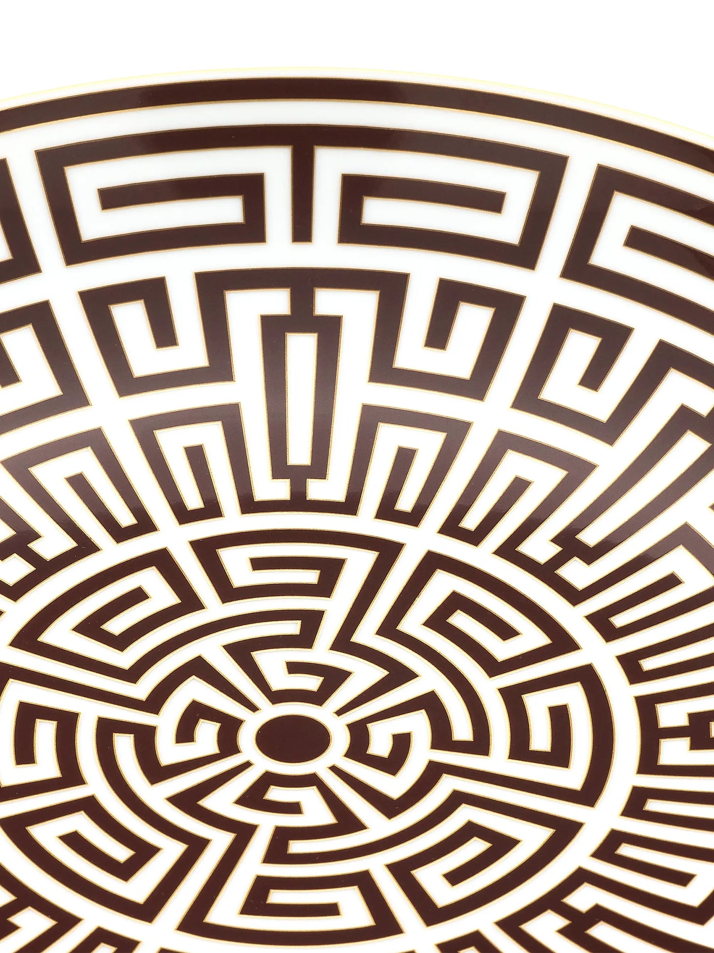 Labirinto Flat Porcelain Plate