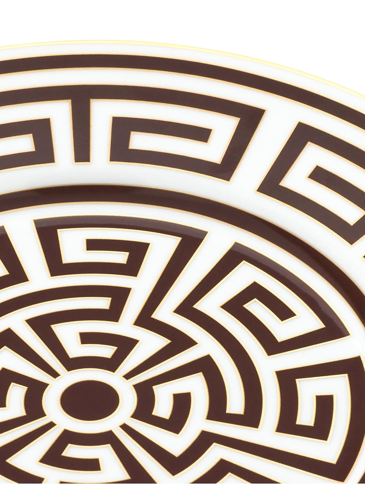 Labirinto Flat Porcelain Plate