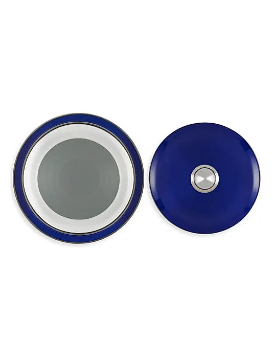 Blue Mediterraneo Sugar Bowl & Lid