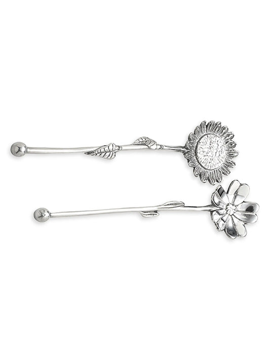 Garden Party Sunflower & Cosmos Salad Servers