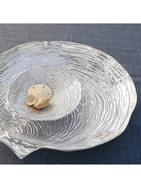 Seaside Sea Scallop Shell Platter