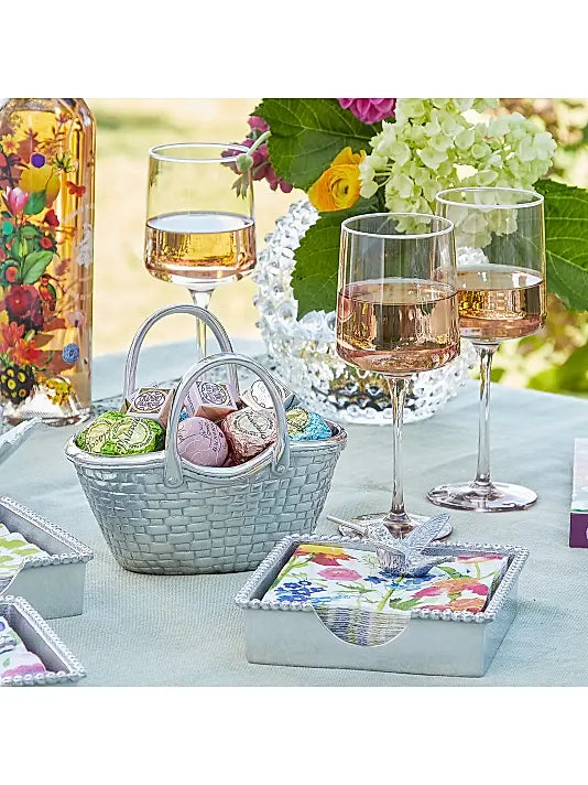 Woven Basket Nut Dish