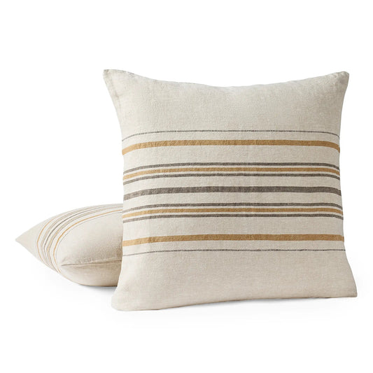 Mojave Organic Linen Decorative Pillow Cover