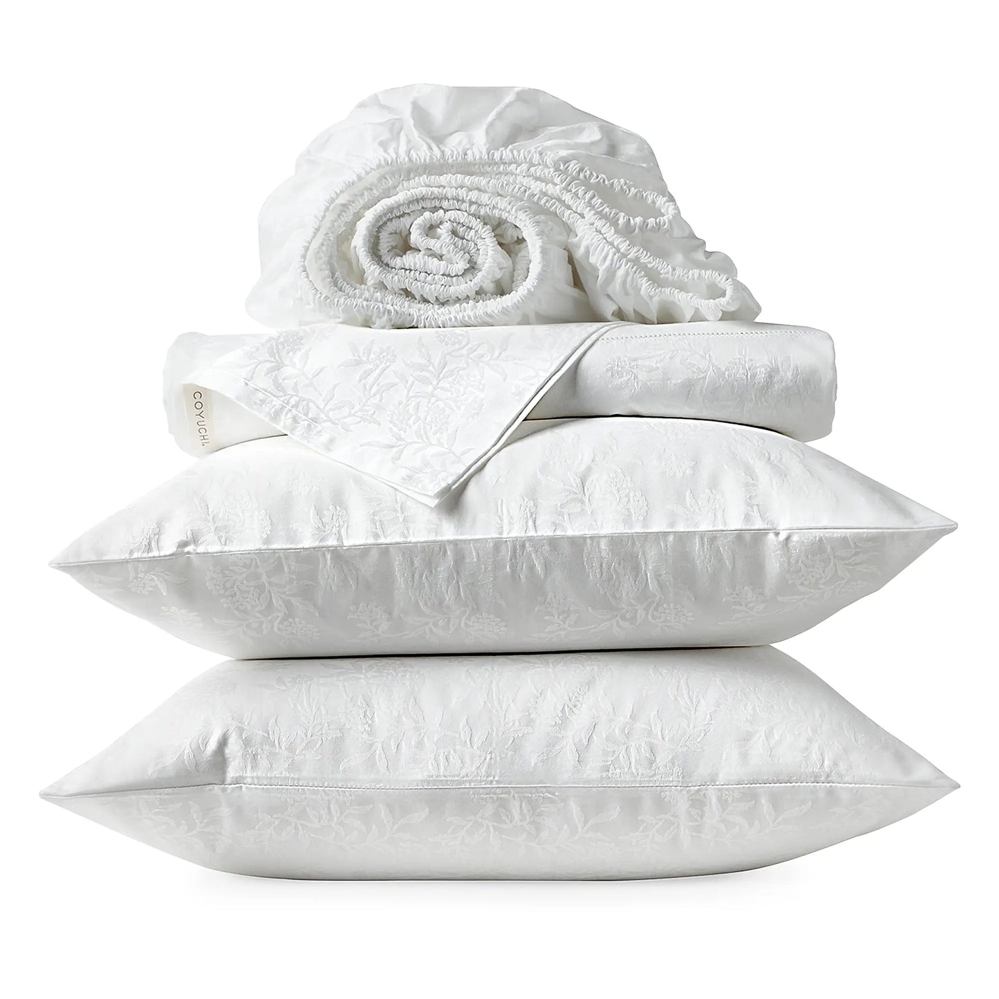 Heirloom Organic Jacquard Sheet Set