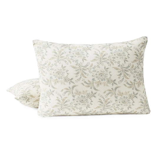 Marguerite Organic Print Decorative Pillow Cover