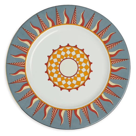 Sky Blue Porcelain Charger Plate