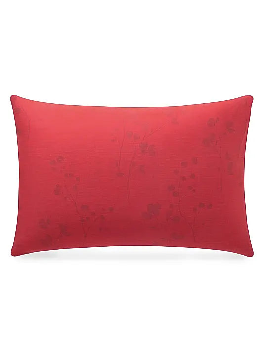 Minimaliste Cherry Blossom Cotton Sateen Bedding Collection (Red)