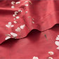 Minimaliste Cherry Blossom Cotton Sateen Bedding Collection (Red)