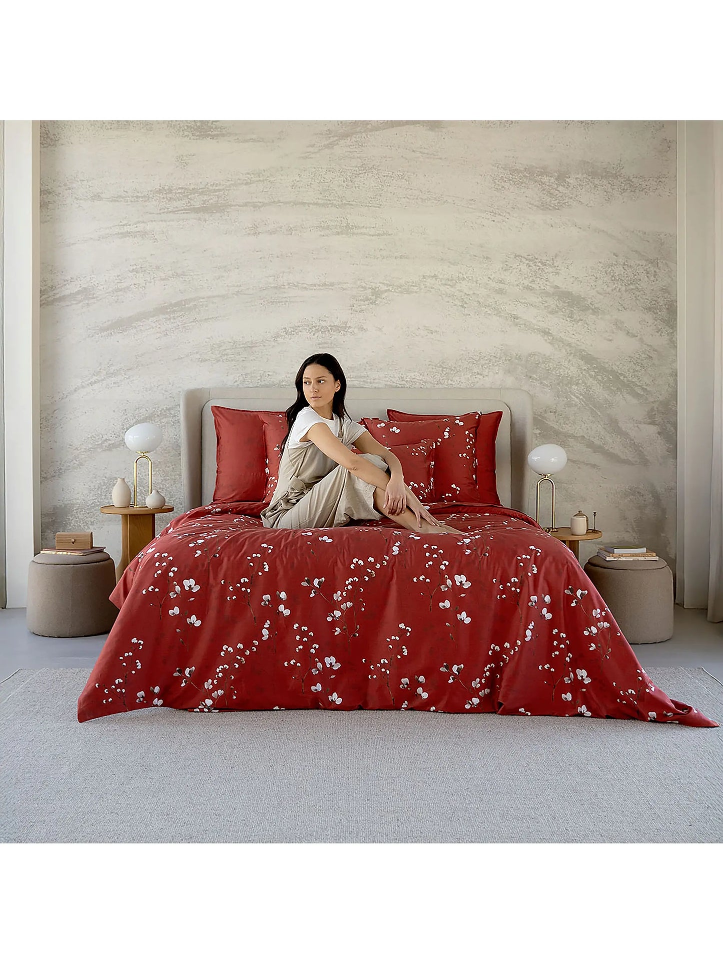 Minimaliste Geometric Cotton Sateen Duvet Cover & Pillowcase Collection