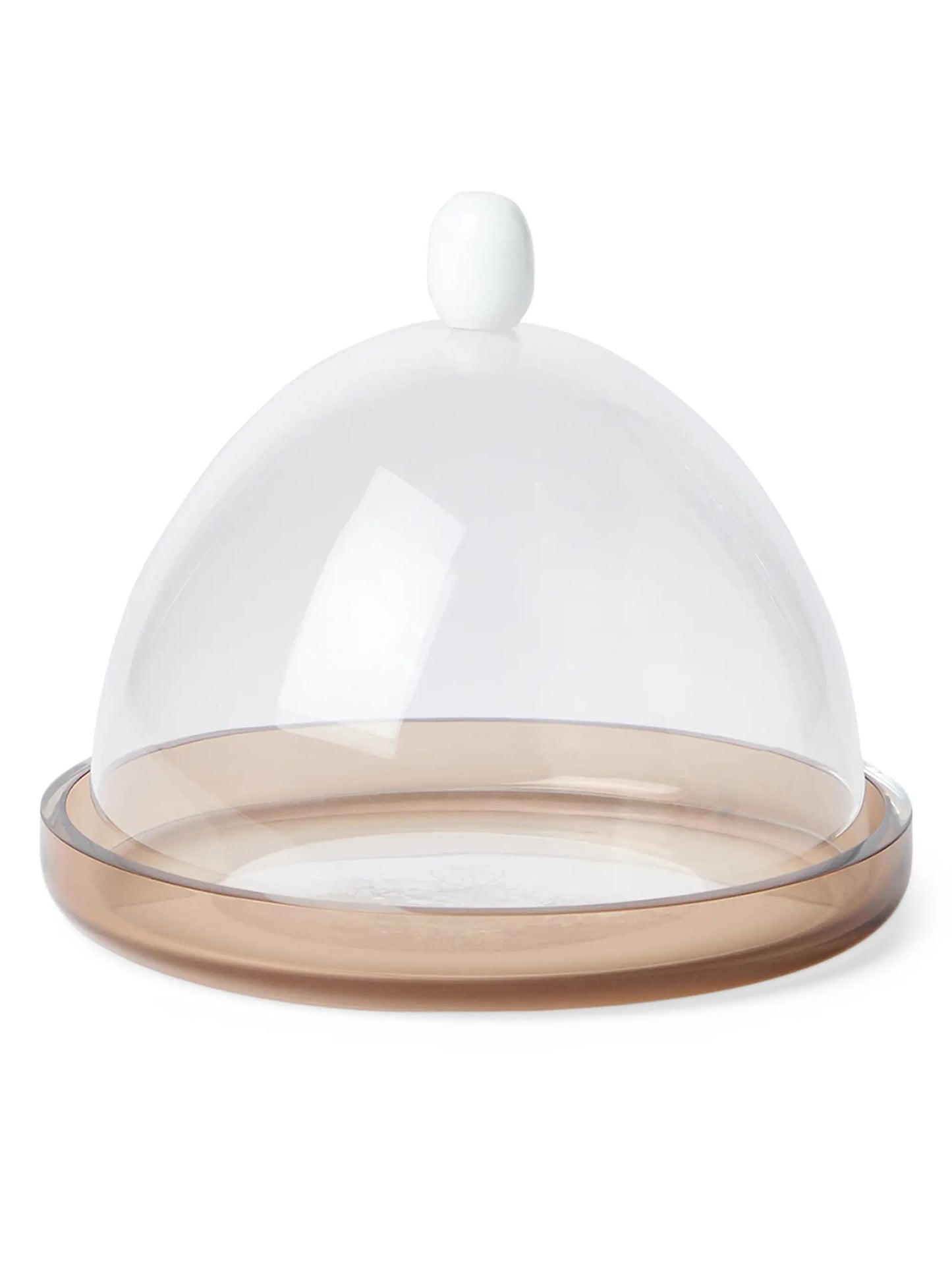 Murano Glass Plate and Cloche Set