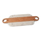 Marble Serving Board with Hole Handles