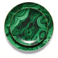 Malachite 4-Piece 24K Gold-Trimmed Dessert Plate Set