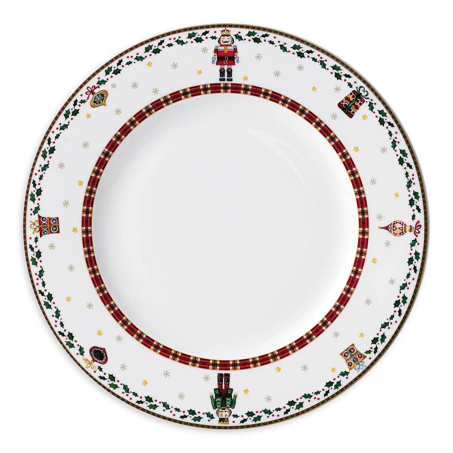 Festive Nutcracker Bone China Dinner Plate