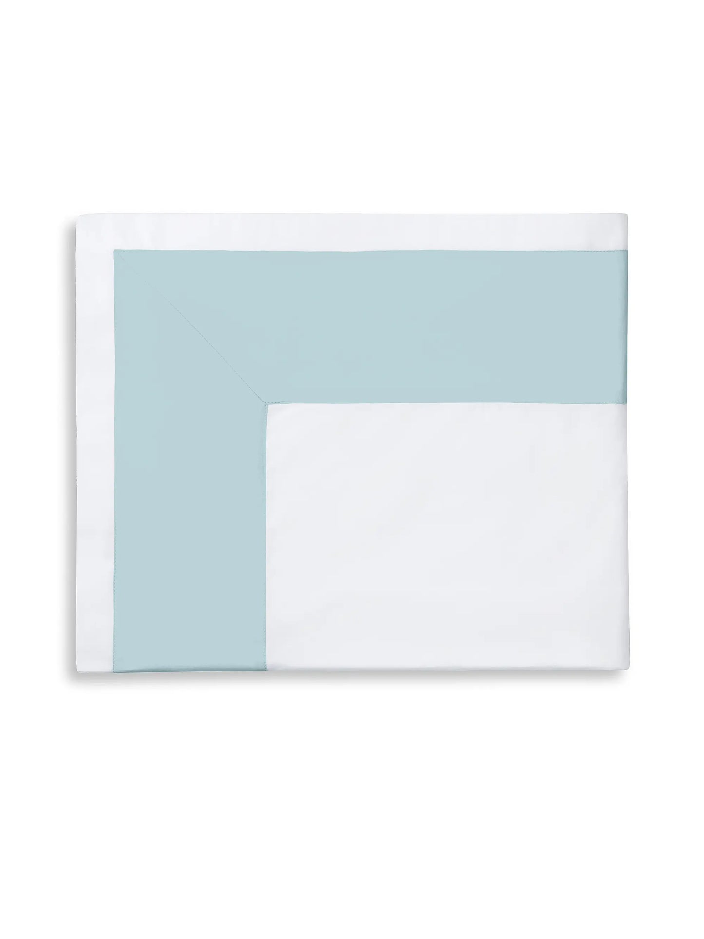 Casida White & Lunar Accent King Flat Sheet