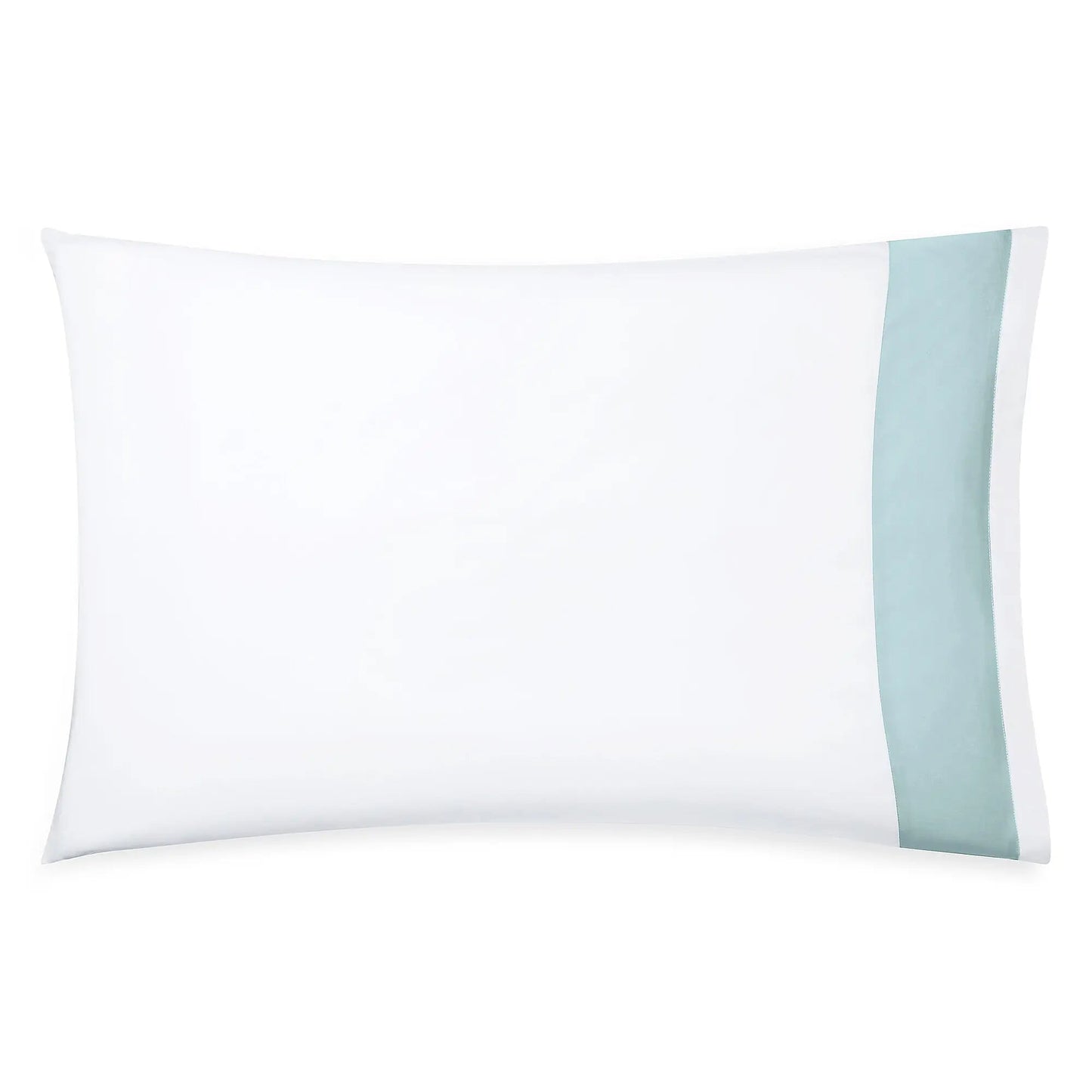 Casida White & Lunar Accent King Flat Sheet