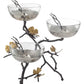 Butterfly Ginkgo Eight-Piece Stand, Bowl & Spoon Set