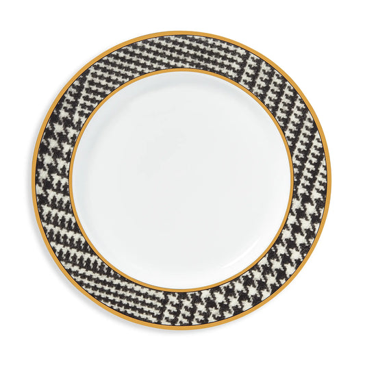 Wessex Houndstooth Porcelain Dinner Plate
