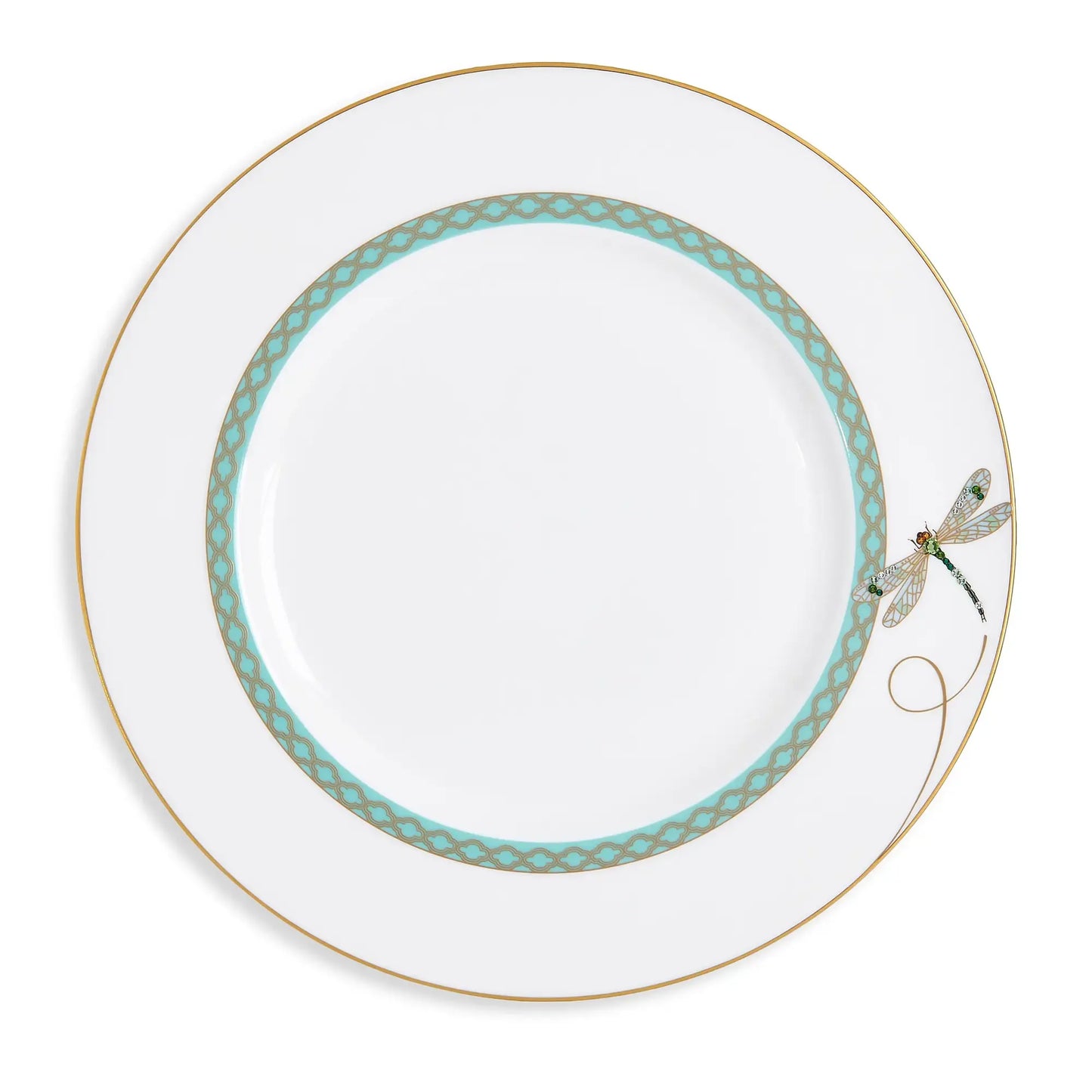 My Dragonfly 24K Gold Dinner Plate