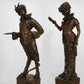 Pair of Renaissance Walnut Devil Figures