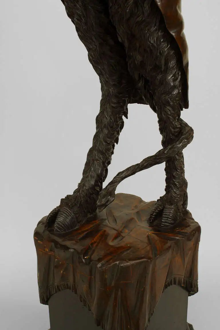 Pair of Renaissance Walnut Devil Figures