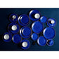 Lapis Porcelain Canapé Plate Set of 4