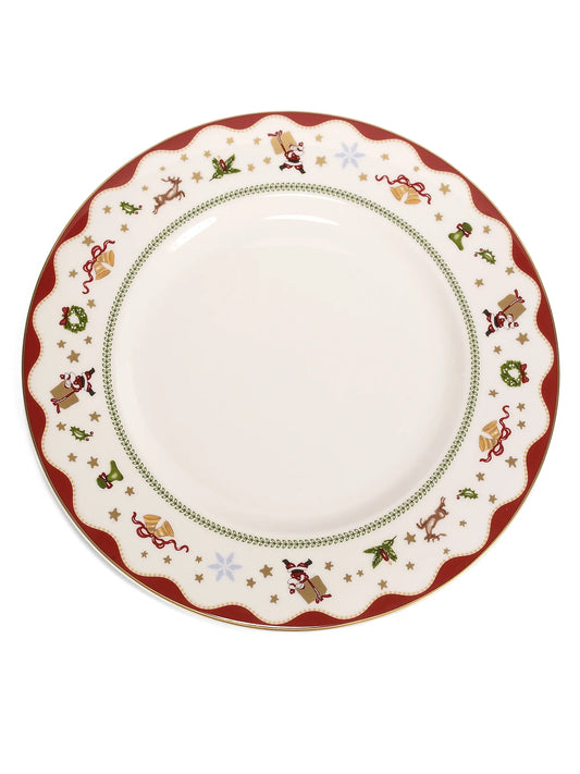 My Noel Holiday Bone China Dinner Plate