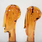Homage to Amedeo Modigliani Pair of Murano Glass Figures