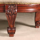 Contemporary Louis XV Style King Bed with Custom Carving