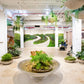 Planted Concrete Wallscape with Customizable Green Wall – Price Per Sq Ft