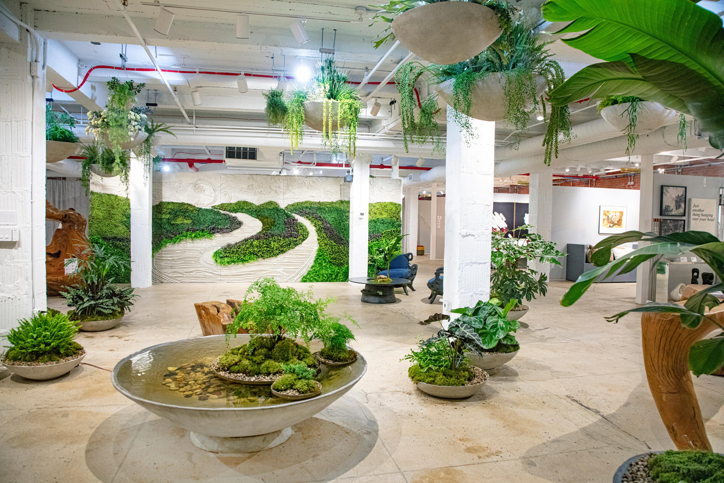 OPIARY Planted Concrete Wallscape – Customizable Green Wall (Price Per Sq Ft)