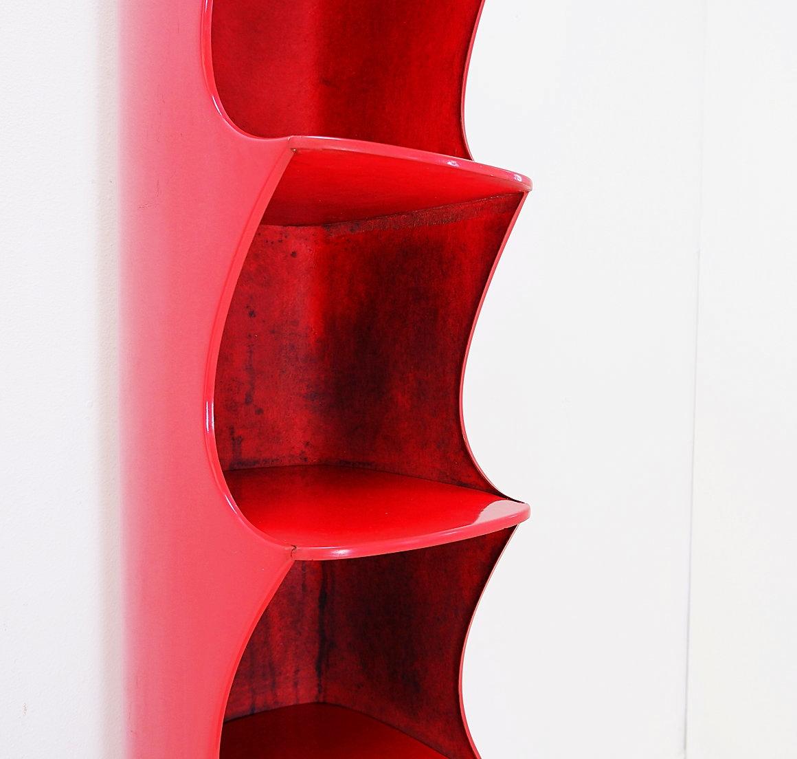 Vintage 1970s Totem Shelf – Fiberglass Display Unit