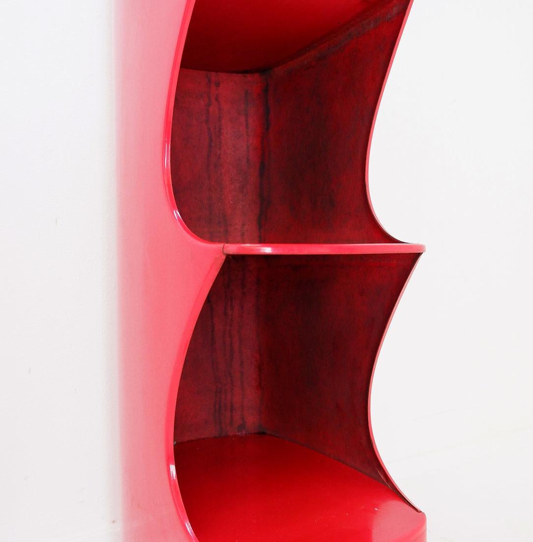 Vintage 1970s Totem Shelf – Fiberglass Display Unit