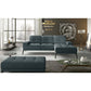 Corner sofa Eltorrenso R, Grande 75, blue, H98x265x53cm