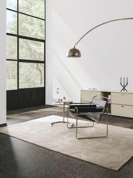 Elisa 100% Lyocell Beige Rug