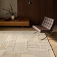 Lisa Cream & Beige Wool Rug