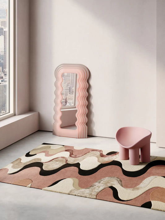 Multicolour Statement Rug