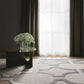 Refined Cream-Grey Wool & Lyocell Statement Rug