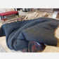 Natural Sheared Raccoon Fur King Size Blanket Luxury Fur Throw
