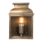 Half Lantern Outdoor Wall Light – Old Bailey (Antique Brass)