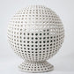 360° Rotating Outdoor Cocoon Chair in Open Cane Webbing