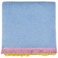 Pompallier Hand Embroidered Mohair Throw Blanket