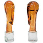 Homage to Amedeo Modigliani Pair of Murano Glass Figures