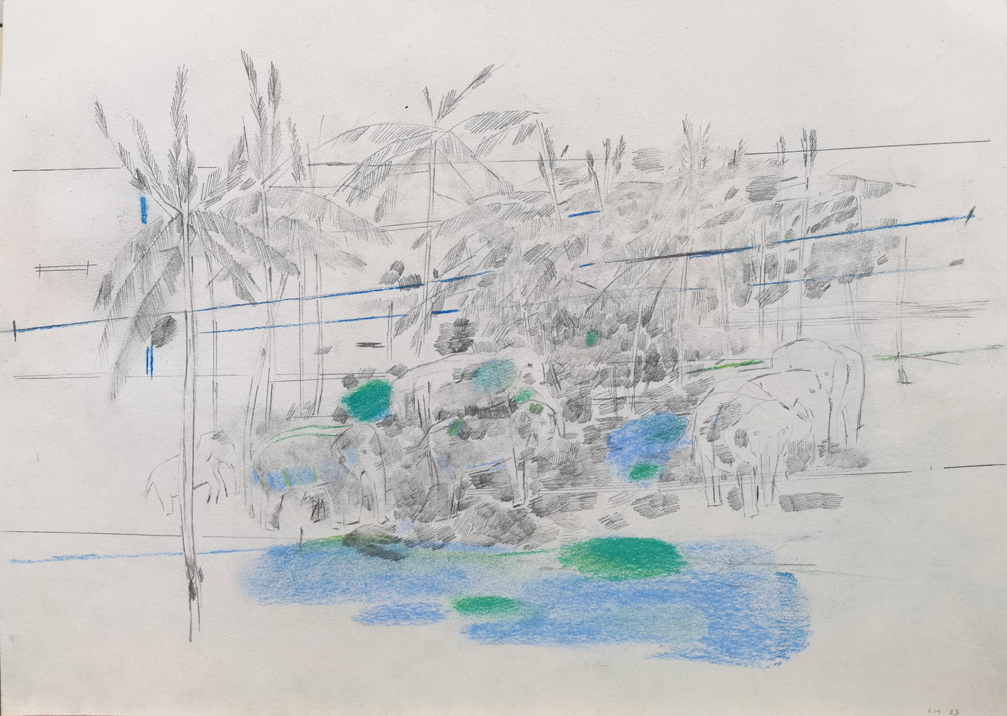 Transformation. The Life of Elephants – Contemporary Art by Anna Kazmina