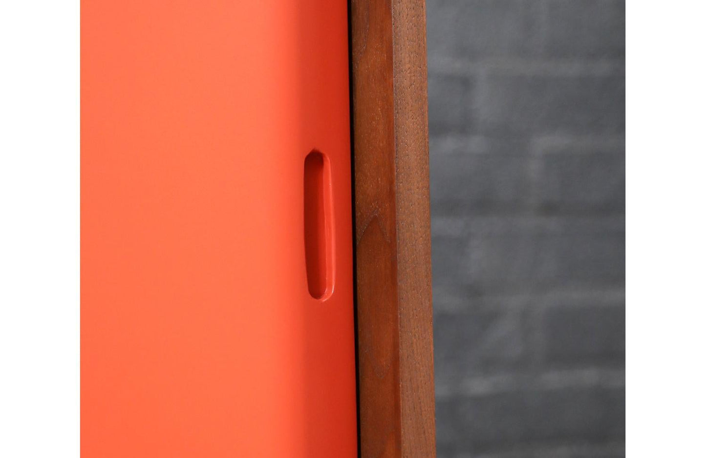 Custom Multi-Color Lacquered Credenza – Mid-Century Modern