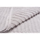 Bamboo towel Stripe, 70x140cm, light grey color, 550g/m2