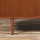 Custom Walnut Credenza – Sliding Doors, Mid-Century Modern Design