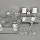 Set of French Vintage Bathroom Accessories